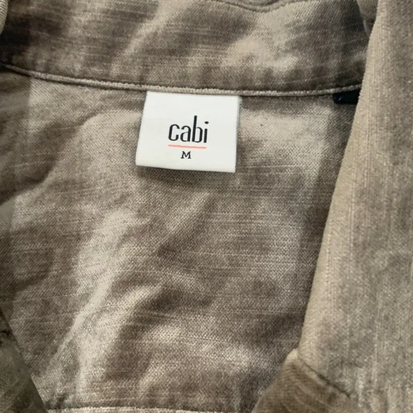 CAbi Utility Jacket in Olive - Picture 2 of 6